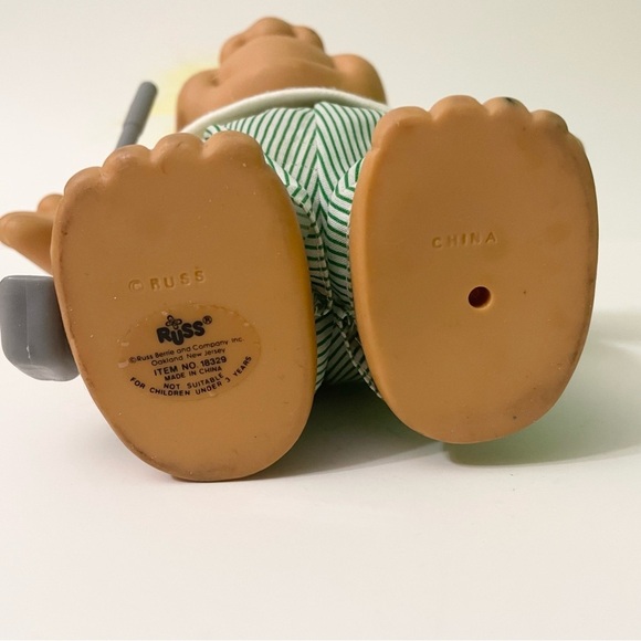 Vintage Russ Trolls Golf Pro Troll dressed with Golf Club Outfit Visor - Picture 11 of 16
